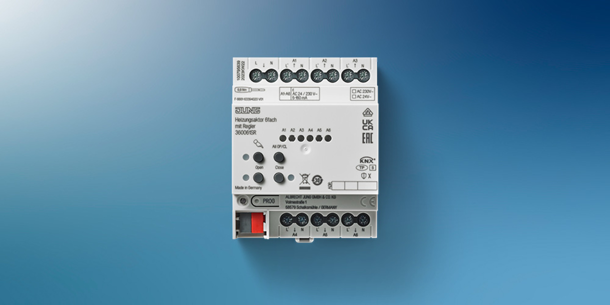 KNX Heizungsaktor 6-fach bei Elektrotechnik Schmidt GmbH in Mettenheim